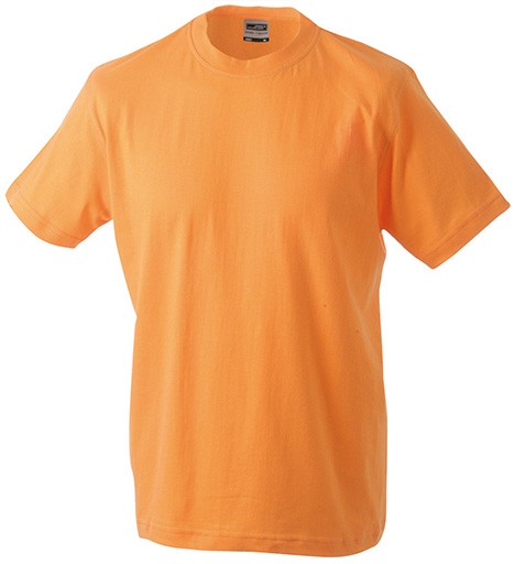 Werbeartikel James & Nicholson Round-T Medium orange, XXL