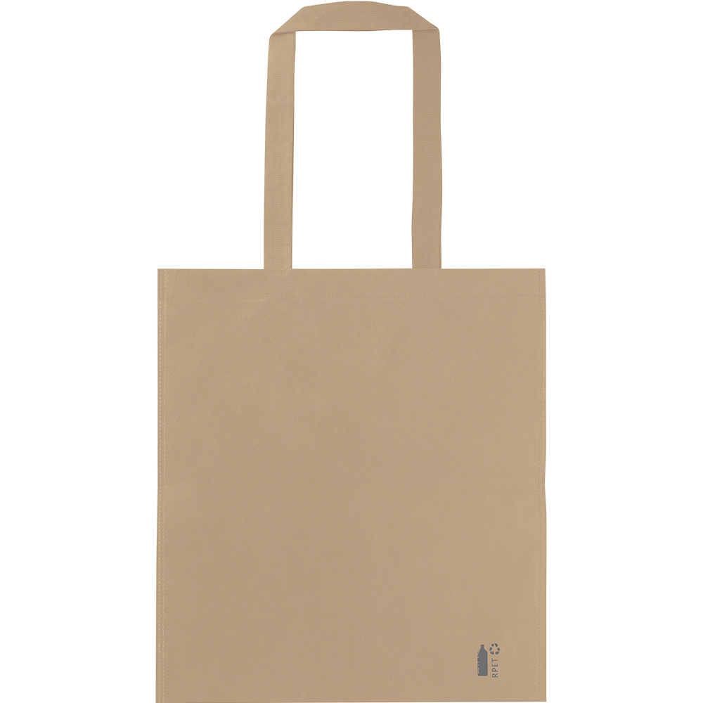 Werbeartikel RPET-Vliesstoff Tasche braun Ryder