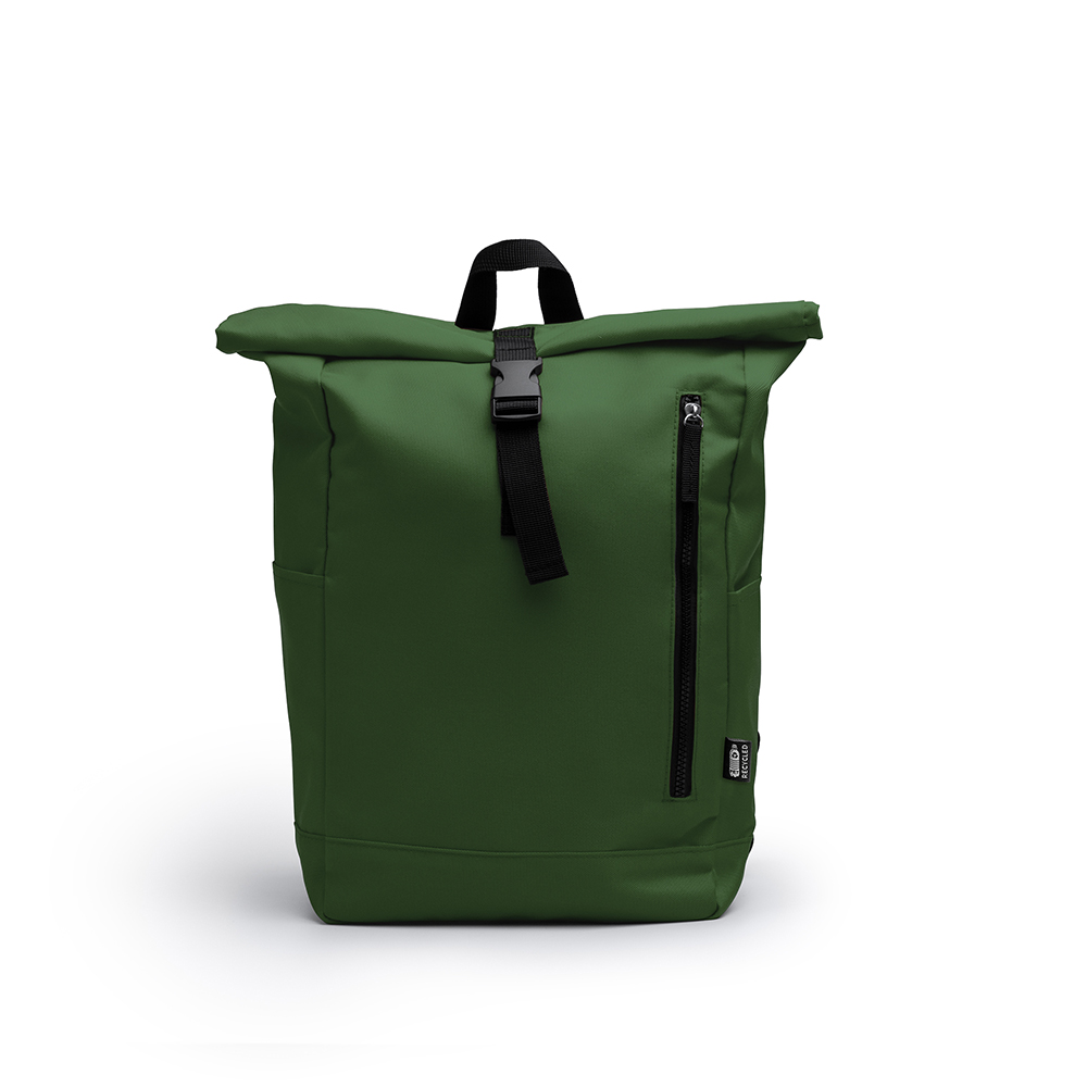 Werbeartikel Rucksack aus RPET Grün