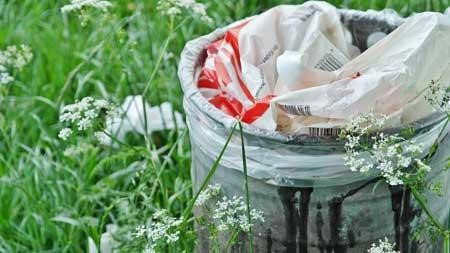 Auf langsames Nimmerwiedersehen, Plastiktüte!