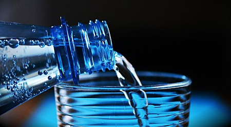 wasserflasche glas 1