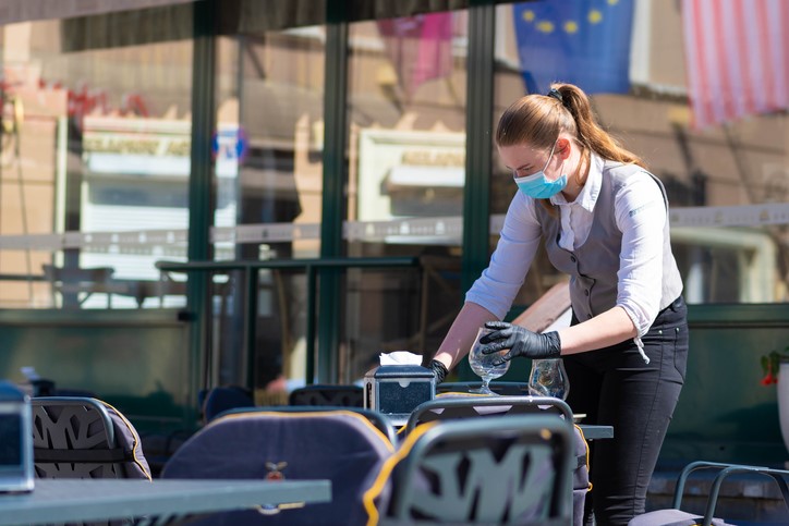 Gastronomie auf dem Weg zur Eineinhalb-Meter-Gesellschaft