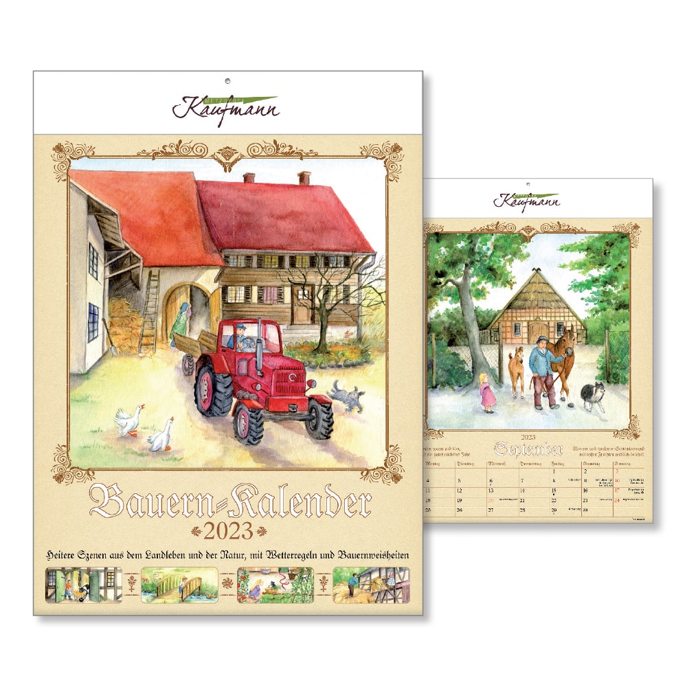 : Bauernkalender aus dem HACH Werbeartikel Katalog